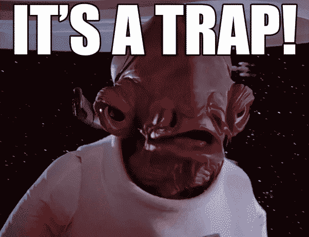 Admiral Ackbar ‘It’s A Trap!’ Star Wars Episode VI Return of the Jedi.